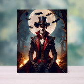 Halloween Steampunk Vampire Zombie Acrylschild (Neutral)