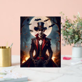 Halloween Steampunk Vampire Zombie Acrylschild (Hochzeit)
