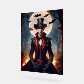 Halloween Steampunk Vampire Zombie Acrylschild (Winkel)