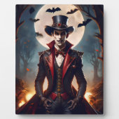 Halloween Steampunk Vampire Zombie Fotoplatte (Vorderseite)