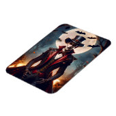 Halloween Steampunk Vampire Zombie Magnet (Linke Seite)