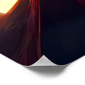 Halloween Steampunk Vampire Zombie Poster (Ecke)