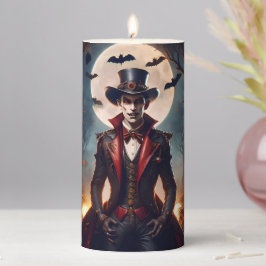 Halloween Steampunk Vampire Zombie Stumpenkerze