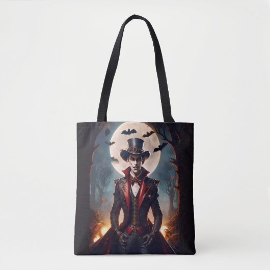 Halloween Steampunk Vampire Zombie Tasche (Vorderseite)
