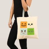 Halloween stellt gegenüber tragetasche (Vorderseite (Produkt))