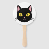 Halloween Stick Faces - Doppelseitige Party-Props Fächer (Rückseite)