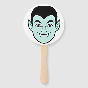 Halloween Stick Faces - Doppelseitige Party-Props Fächer