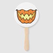 Halloween Stick Faces - Doppelseitige Party-Props Fächer (Rückseite)
