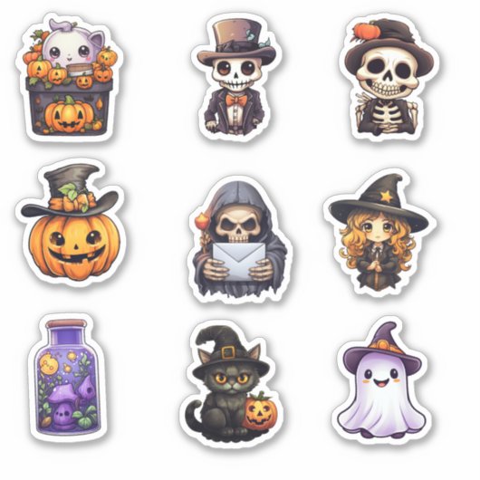 Halloween Sticker Bundle (Vorderseite)