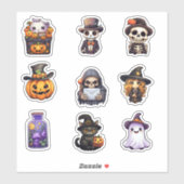 Halloween Sticker Bundle (Blatt)
