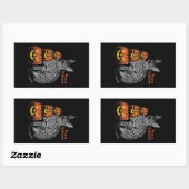 Halloween Sticker - Katzenkürme (Blatt)