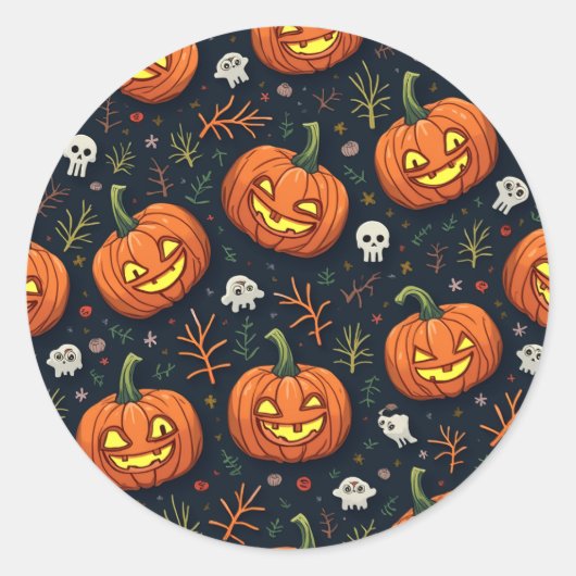 Halloween Sticker & Labels (Vorderseite)