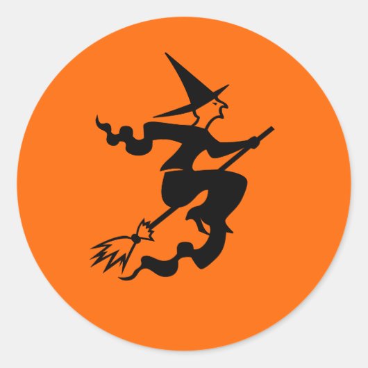 Halloween-Sticker Runder Aufkleber (Vorderseite)