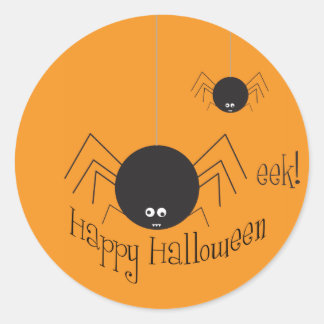 Halloween-Sticker Runder Aufkleber