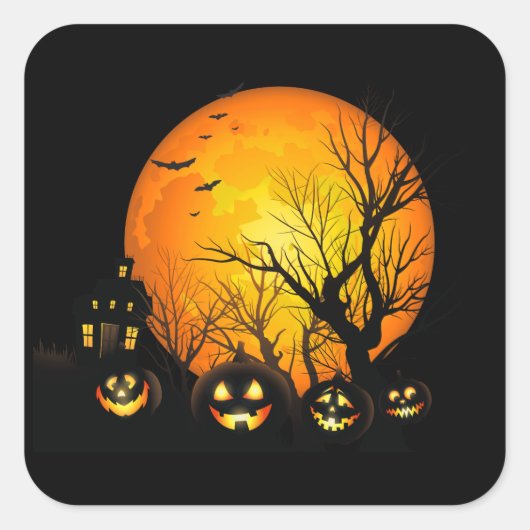 Halloween Stickers (Vorderseite)