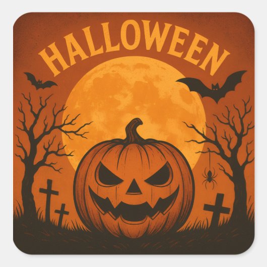 Halloween Stickers (Vorderseite)
