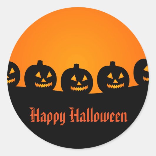 Halloween Stickers (Vorderseite)
