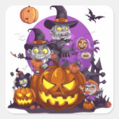 Halloween stickers (Vorderseite)