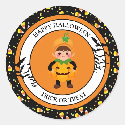 Halloween Stickers (Vorderseite)