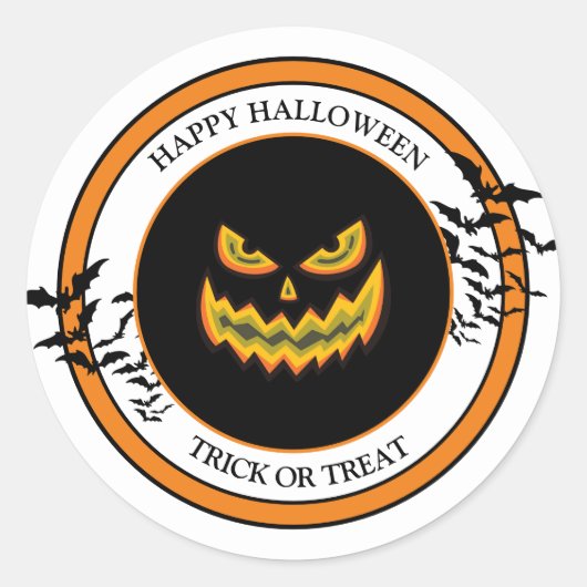 Halloween Stickers (Vorderseite)