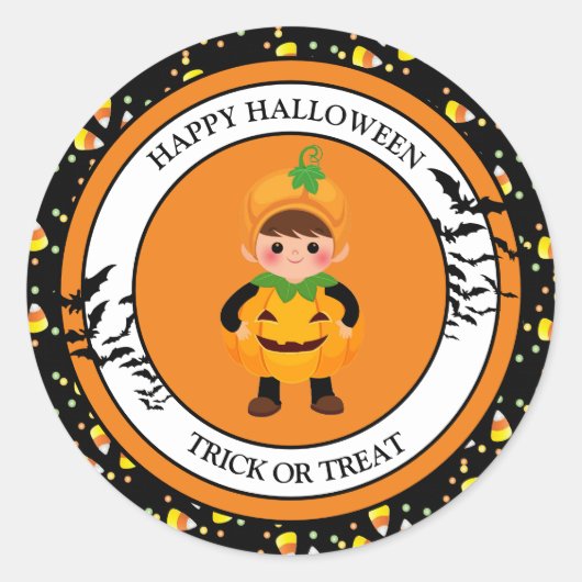 Halloween Stickers (Vorderseite)