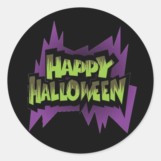Halloween Stickers (Vorderseite)