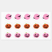 Halloween Stickers Etiketten (Blatt)