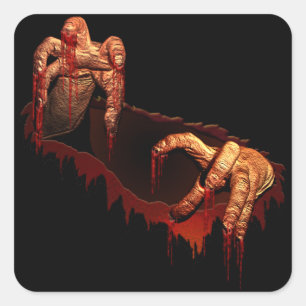 Halloween Stickers Personalisiert Zombie Stickers