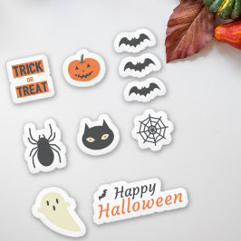 Halloween Stickers Set Aufkleber