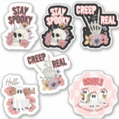 Halloween Stickers Sheet Aufkleber (Vorderseite)
