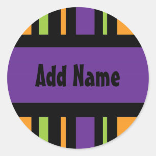 Halloween-Stift Runder Aufkleber