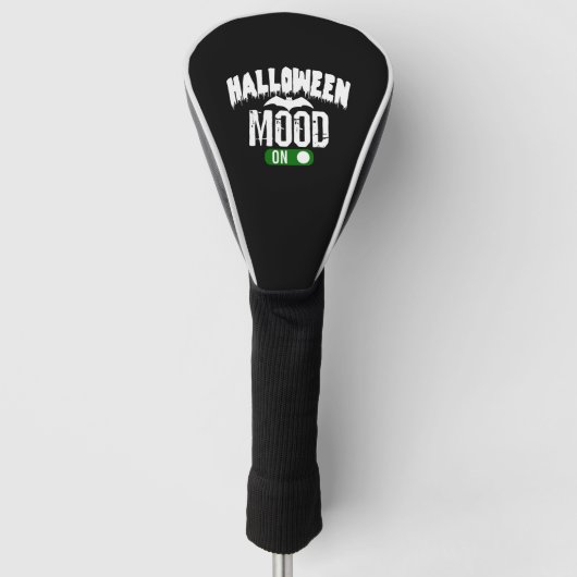 Halloween Stimmung ON Golf Headcover (Vorderseite)