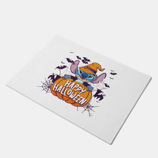 Halloween Stitch Fußmatte (Schrägansicht)