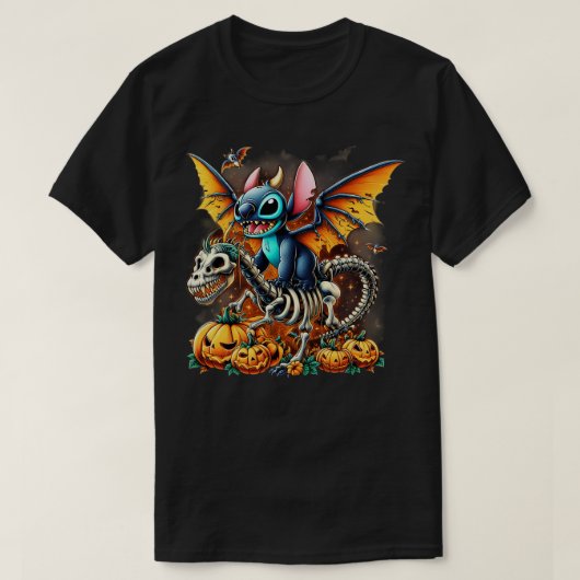 Halloween Stitch T-Shirt (Design vorne)