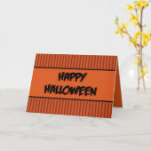 Halloween-Stitches Karte (Gelbe Blume)