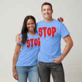 Halloween Stopp Retro T-Shirt (Unisex)