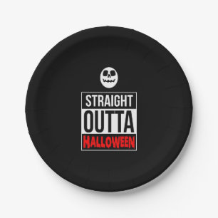 Halloween - Straight Outta Halloween Pappteller