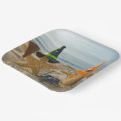 Halloween Strandfische Hexen Pappteller (Gewinkelt)