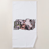 Halloween Strandtuch (Vorderseite)