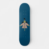 Halloween Straw Scarecrow and Ravens Skateboard (Vorne)