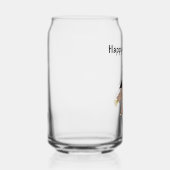 Halloween Straw Scarecrow und Ravens Custom Dosenglas (Rechts)