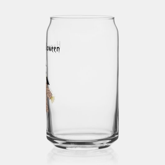 Halloween Straw Scarecrow und Ravens Custom Dosenglas (Links)