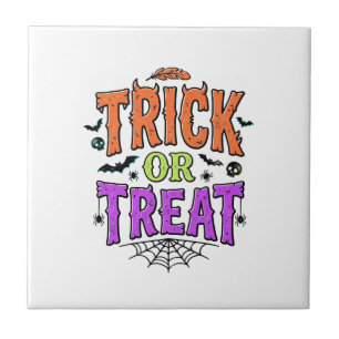 Halloween Streich Behandlung Lustiges Spinnennetz Fliese