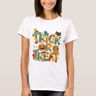Halloween Streich oder Süßigkeit T-Shirt
