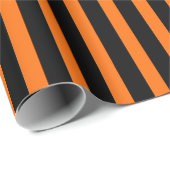 Halloween-Streifen Geschenkpapier (Rolleneckpunkt)