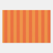 Halloween-Streifen, Herringbones und Schädel Geschenkpapier Set (Vorderseite 2)