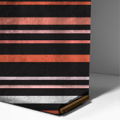 Halloween Streifen Schwarz-Orange-Muster Stoff