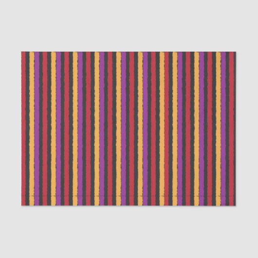 Halloween-Streifenpapier Seidenpapier (Vorderseite)