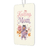 Halloween Strickende Mutter - Autolufterfrischer (Links)