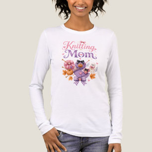 Halloween Strickende Mutter - Damen T-Shirt Tri-Blend Shirt